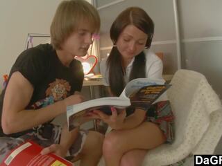 Mademoiselle martina prefers silit to homework: free adult clip 49